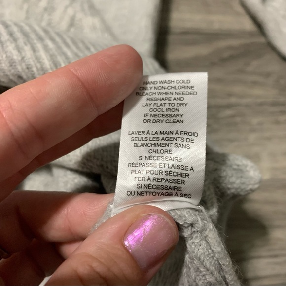 Tahari Grey Heather Pullover Turtleneck Sweater; medium Women’s - Picture 10 of 11
